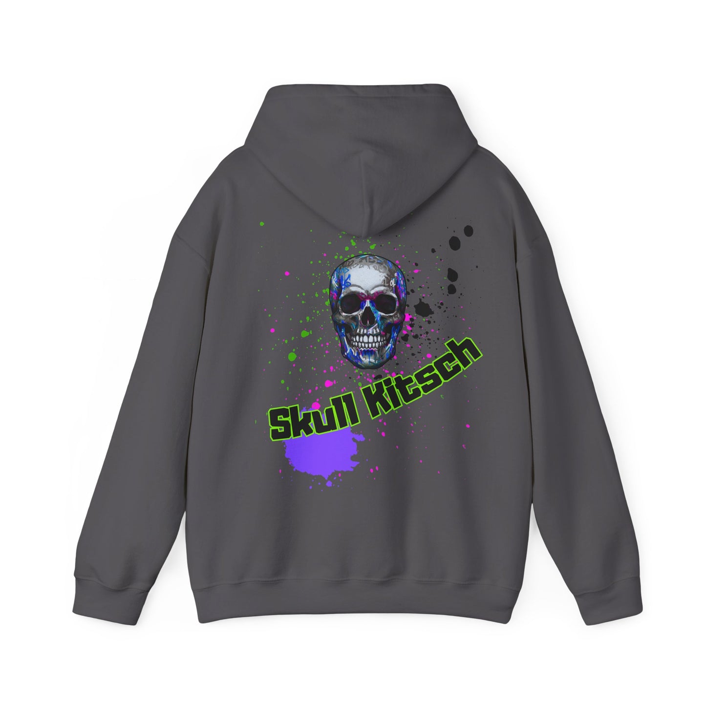 Unisex Skull Kitsch Dark-VibesStreet Hoodie
