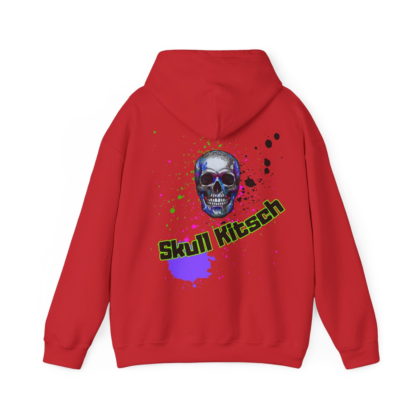 Unisex Skull Kitsch Dark-VibesStreet Hoodie
