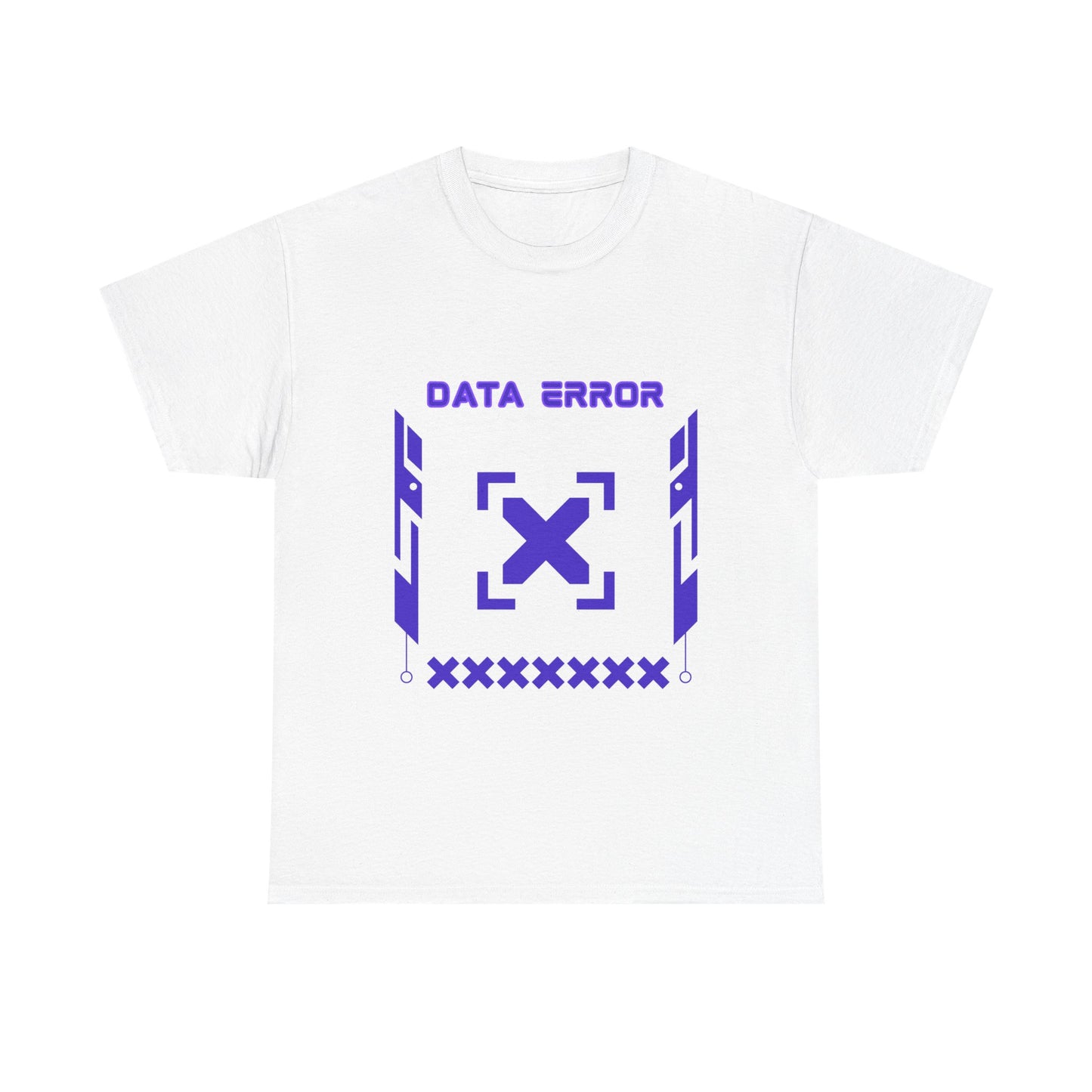 T-shirt Unisex Data Error Techwear Purple-TechSouls