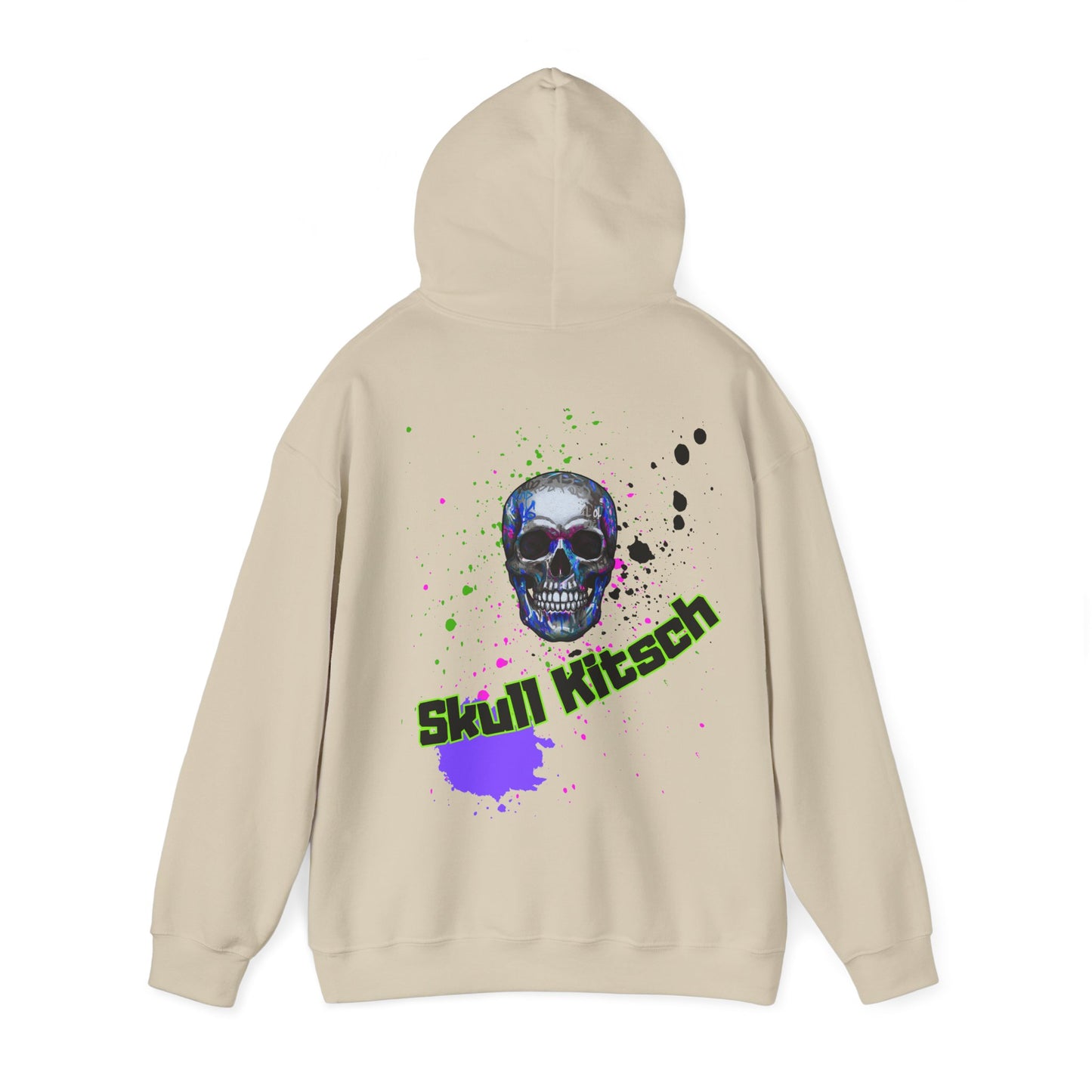 Unisex Skull Kitsch Dark-VibesStreet Hoodie