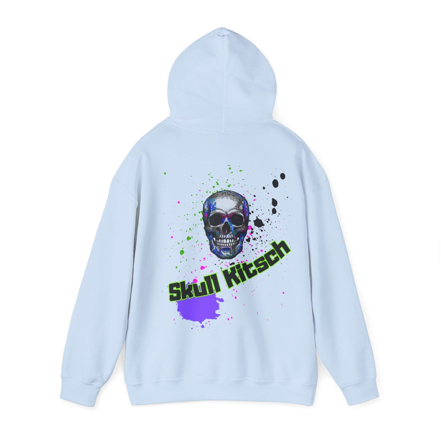 Unisex Skull Kitsch Dark-VibesStreet Hoodie