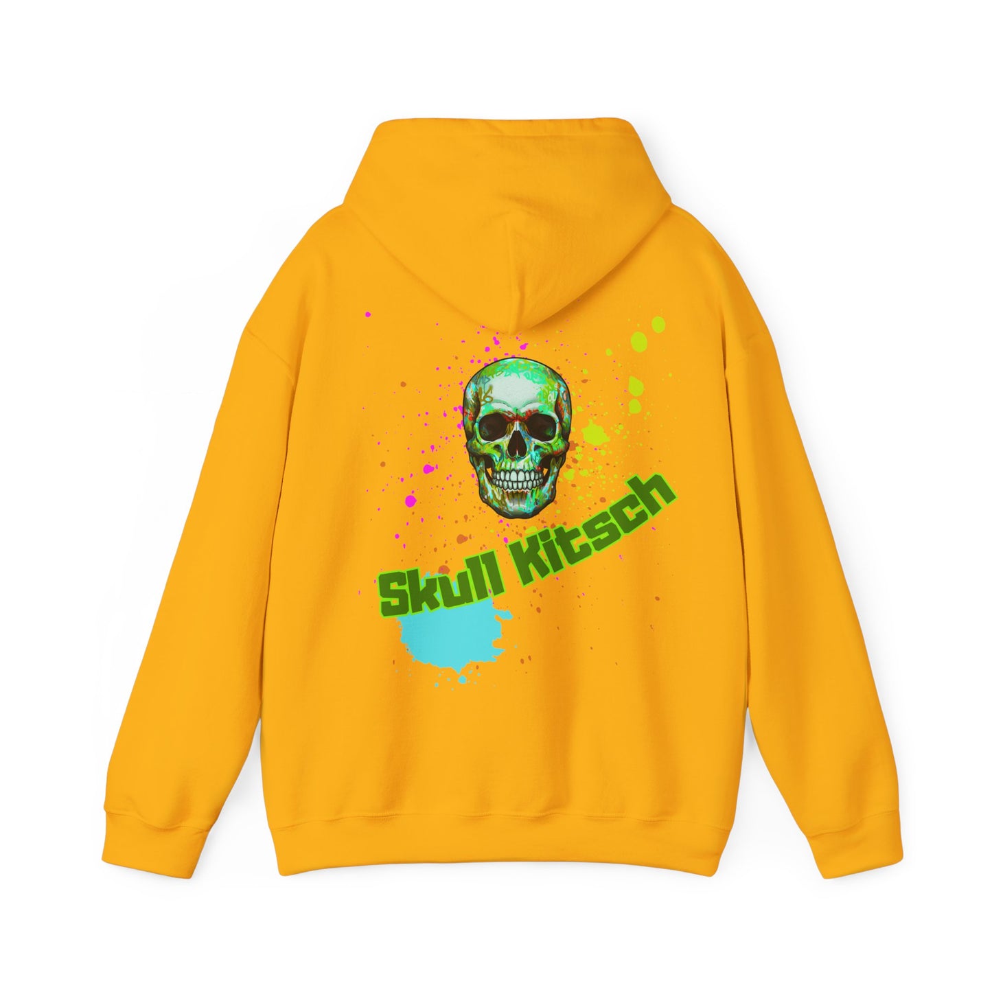 Bluza Unisex Hoodie Skull Kitsch Summer Punk- VibesStreet