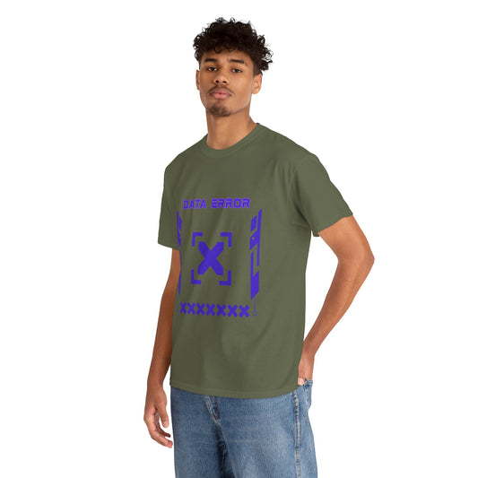 T-shirt Unisex Data Error Techwear Purple-TechSouls