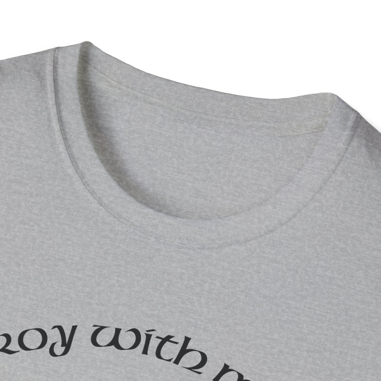T-Shirt unisexe je détruis avec mon regard!-VibesStreet