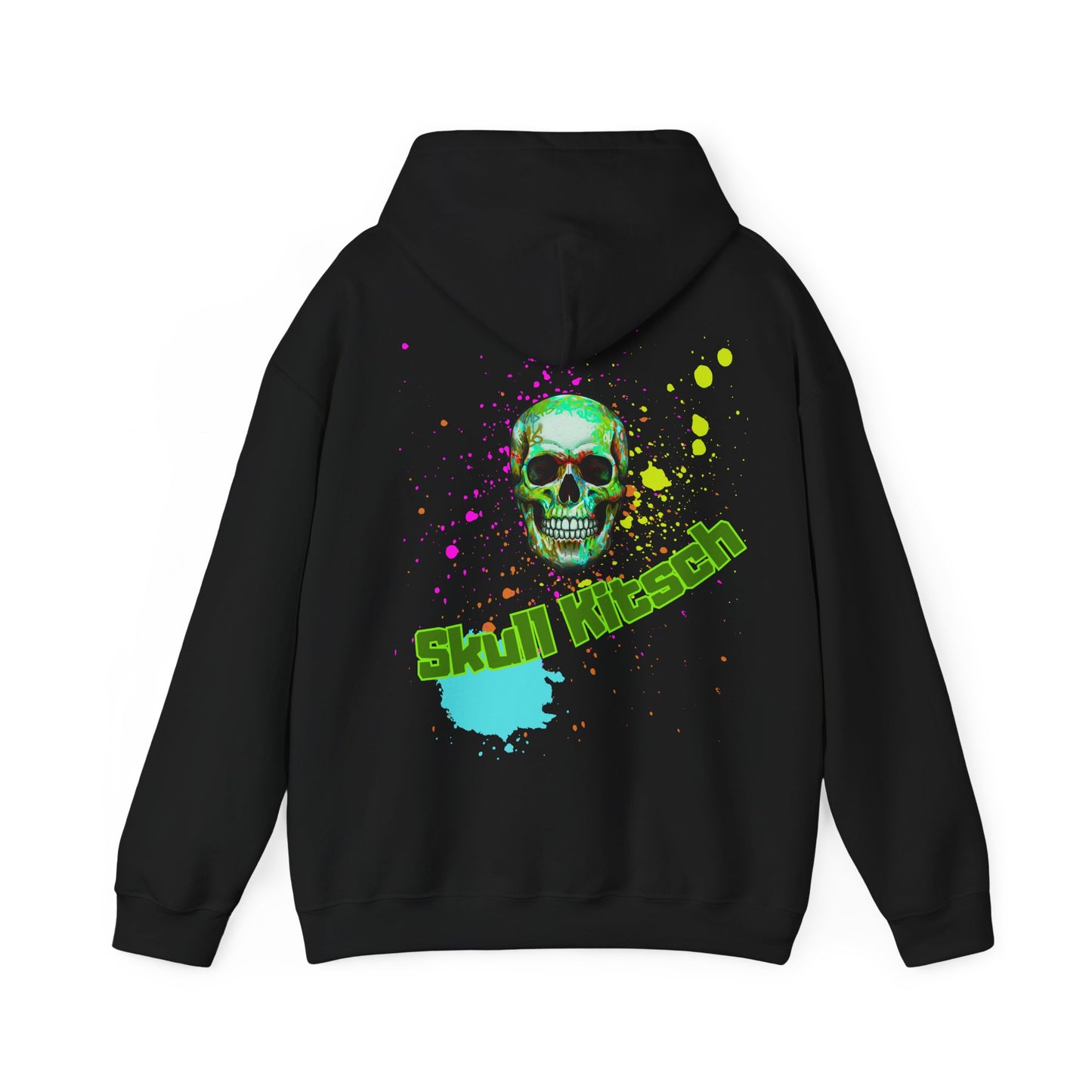 Bluza Unisex Hoodie Skull Kitsch Summer Punk- VibesStreet