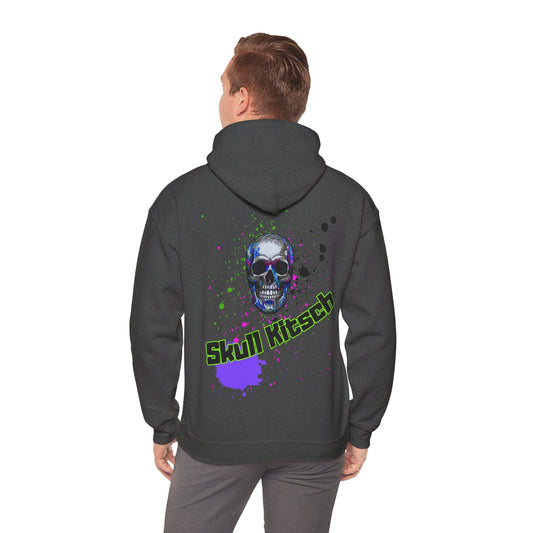 Unisex Skull Kitsch Dark-VibesStreet Hoodie