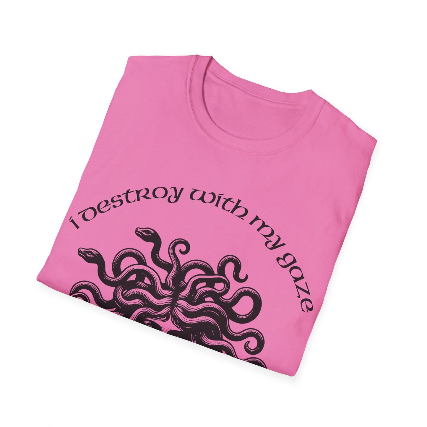 T-Shirt unisexe je détruis avec mon regard!-VibesStreet