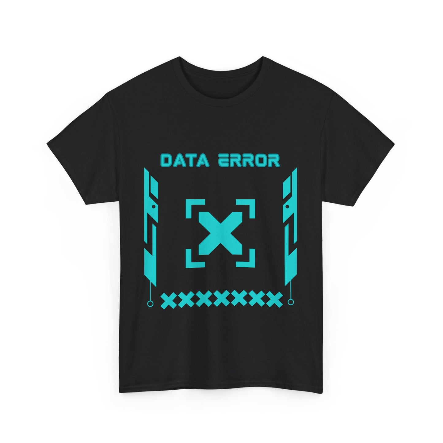 T-shirt Unisex Data Error Techwear Blue-TechSouls