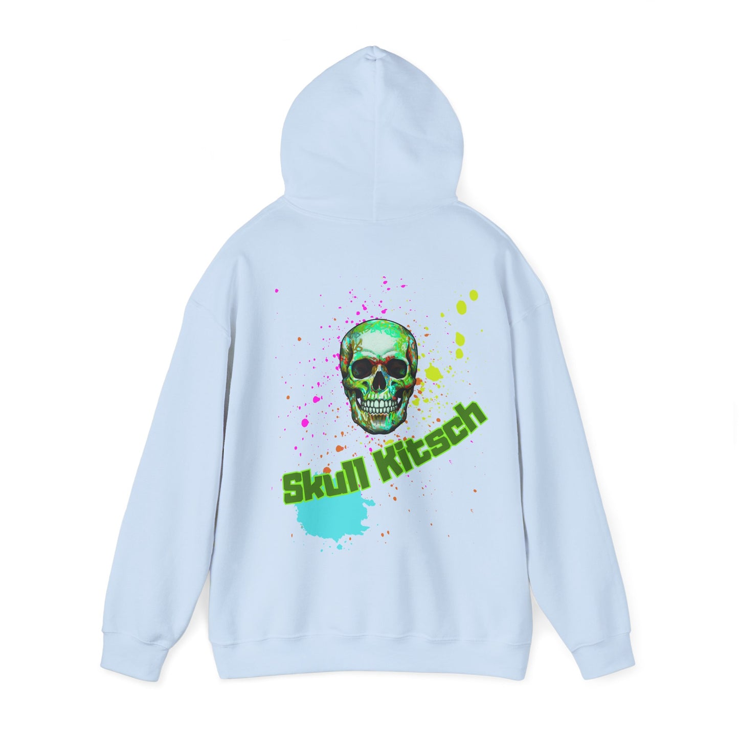 Bluza Unisex Hoodie Skull Kitsch Summer Punk- VibesStreet