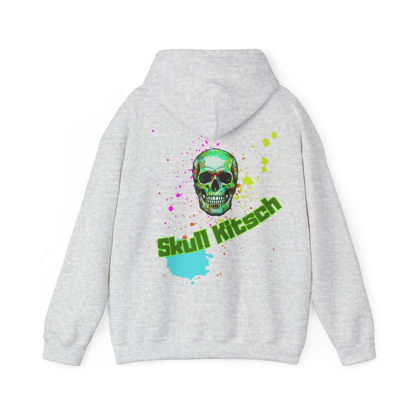 Bluza Unisex Hoodie Skull Kitsch Summer Punk- VibesStreet