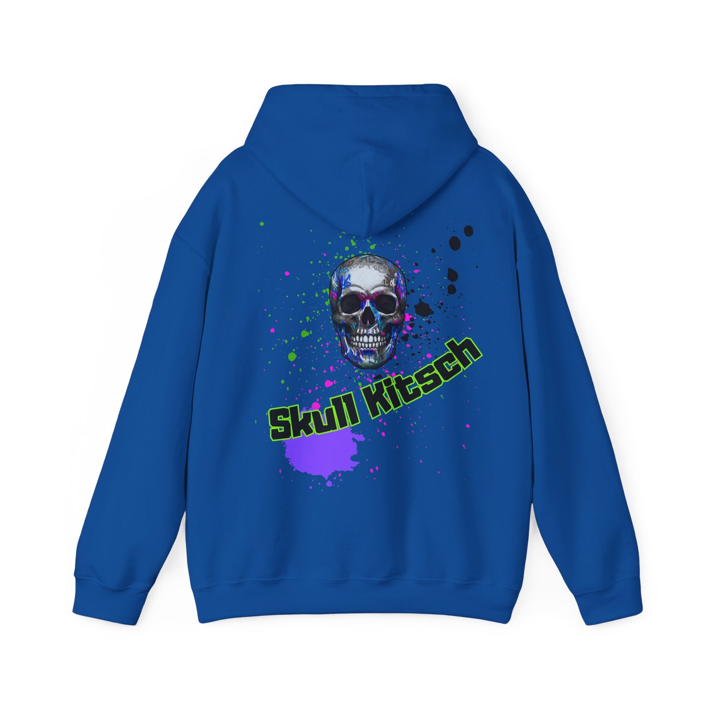 Unisex Skull Kitsch Dark-VibesStreet Hoodie