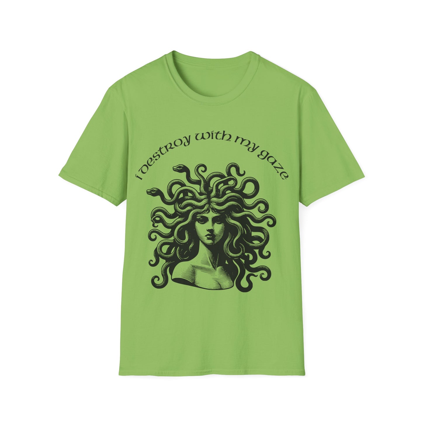 T-Shirt unisexe je détruis avec mon regard!-VibesStreet