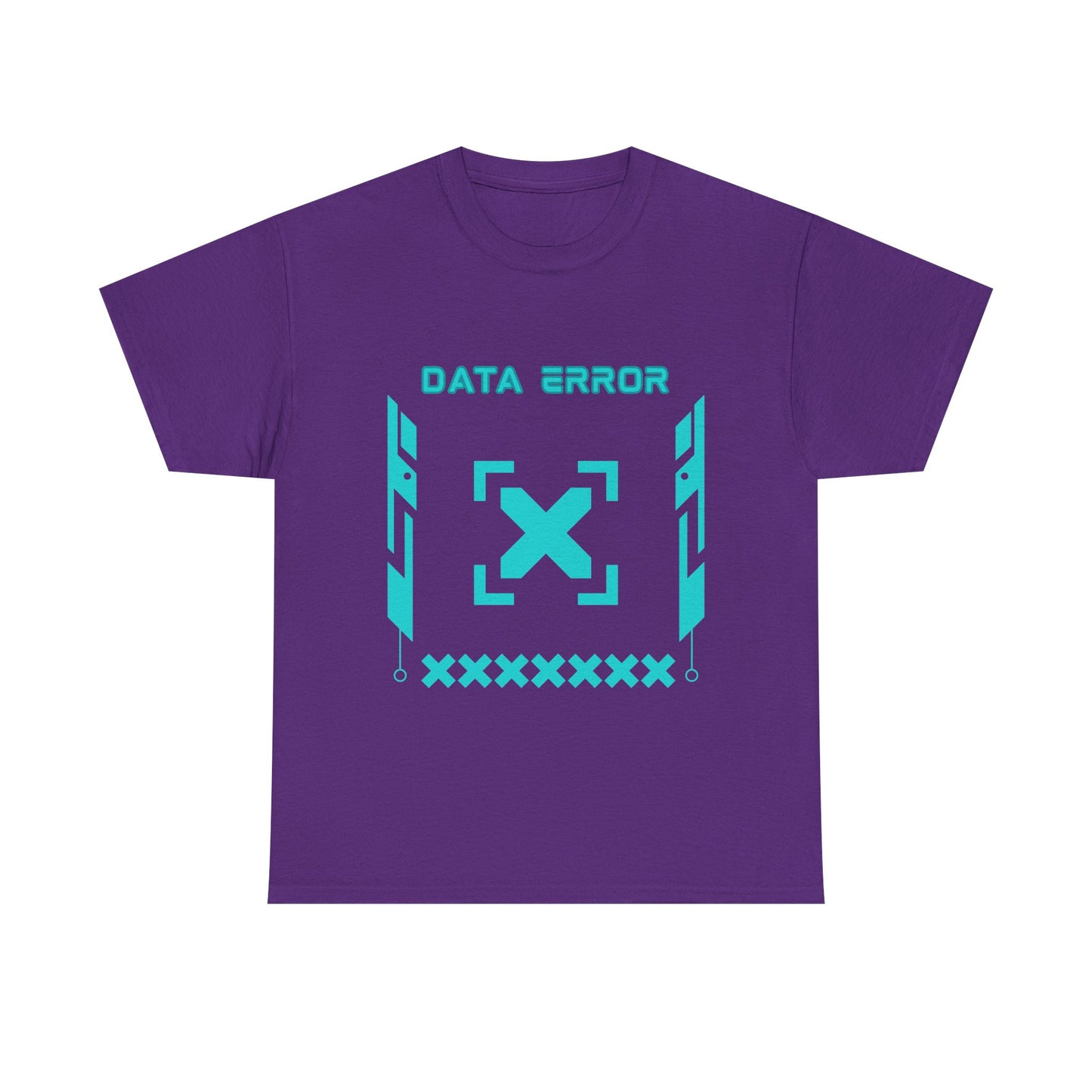 T-shirt Unisex Data Error Techwear Blue-TechSouls