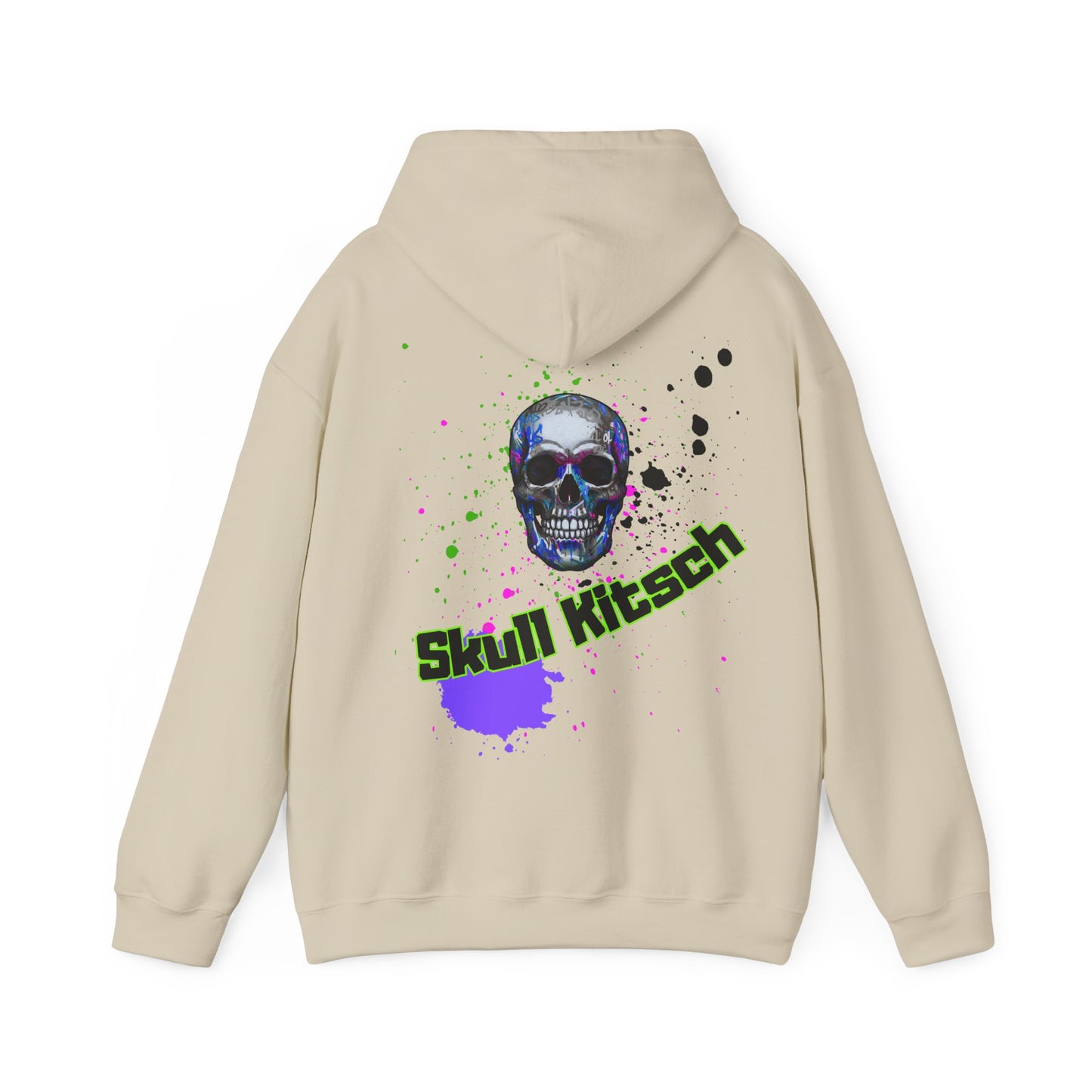 Unisex Skull Kitsch Dark-VibesStreet Hoodie
