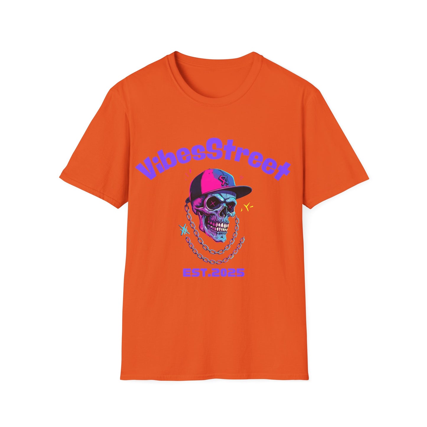 Koszulka Unisex Hip-Skull Est.2025-VibesStreet