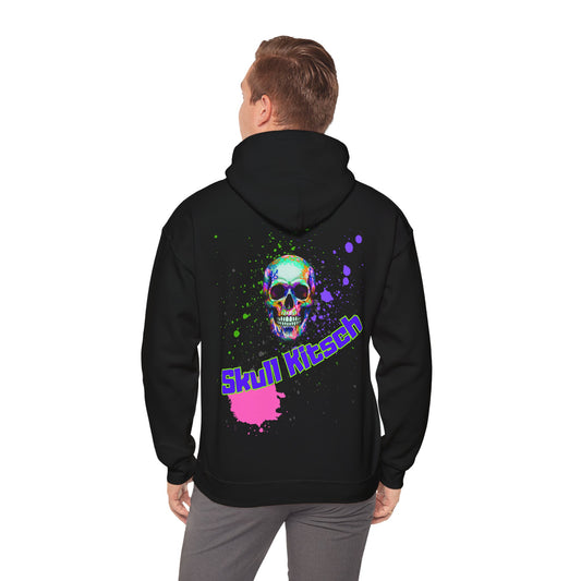 Unisex Skull Kitsch Standard Hoodie - VibesStreet
