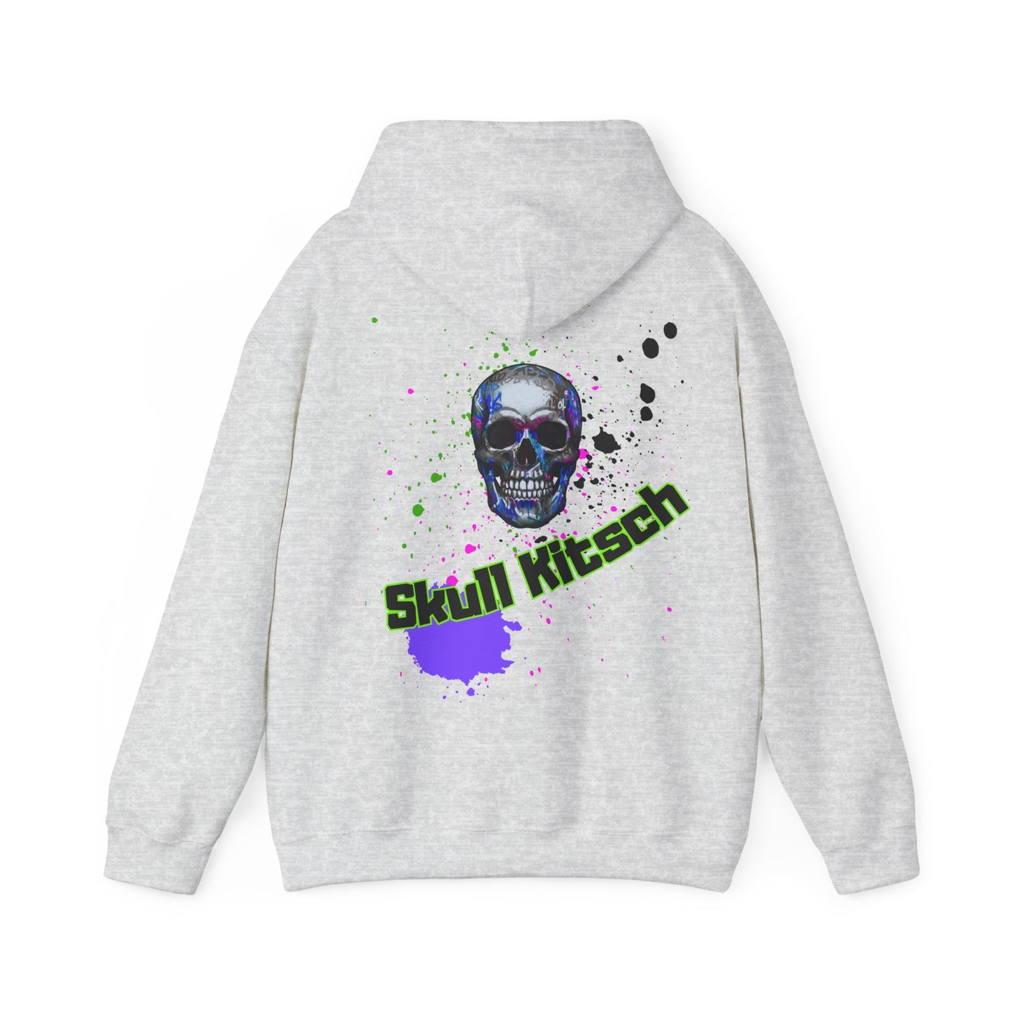 Unisex Skull Kitsch Dark-VibesStreet Hoodie