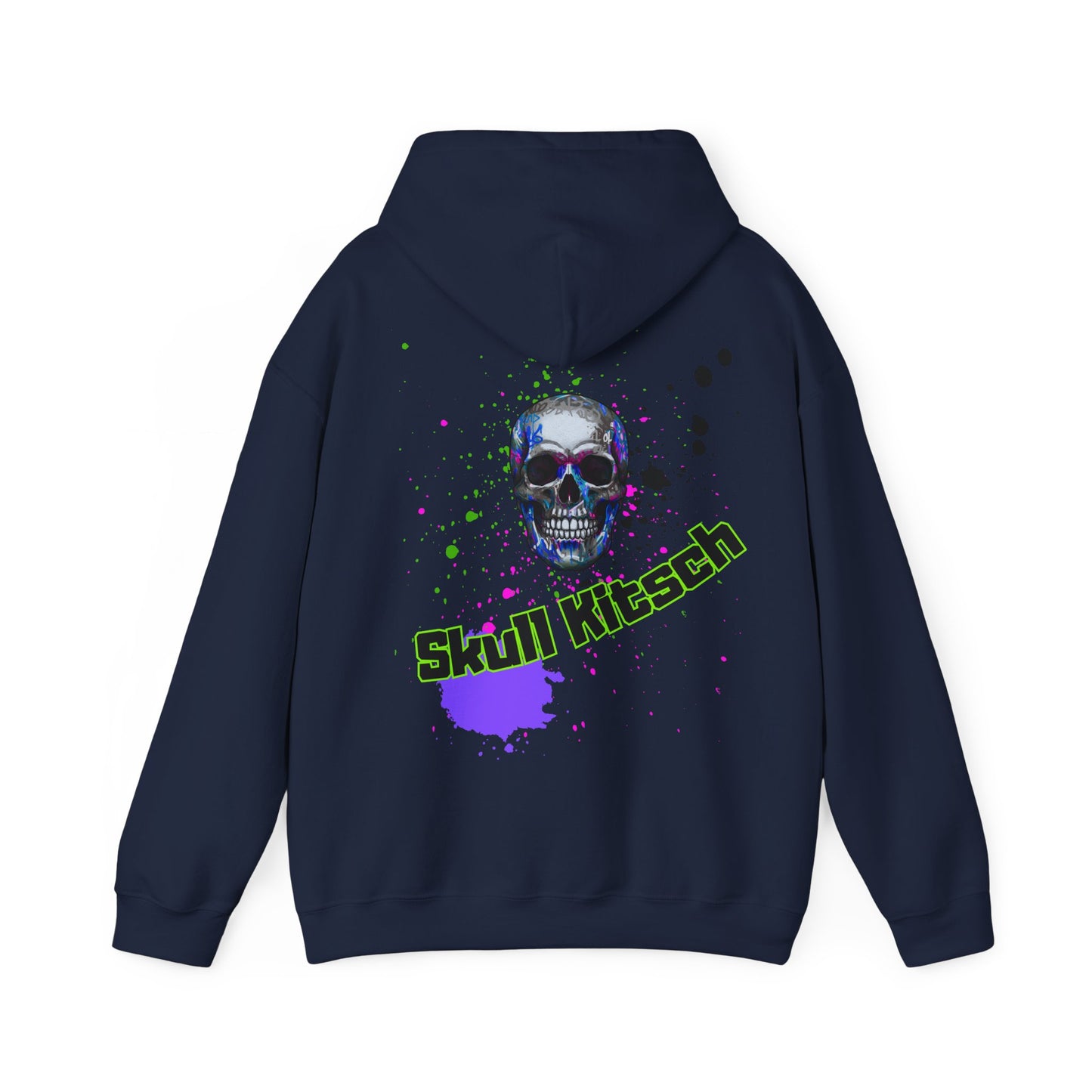 Unisex Skull Kitsch Dark-VibesStreet Hoodie
