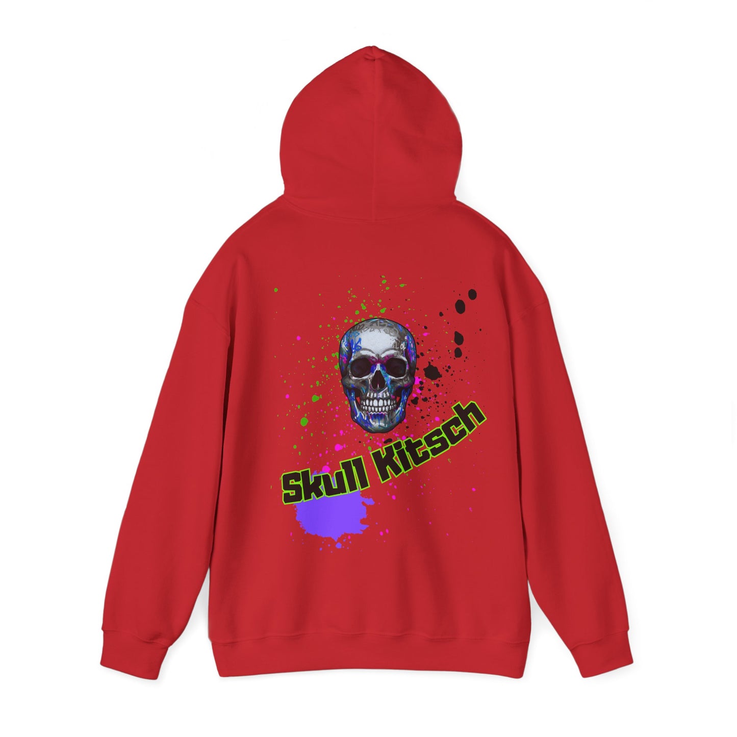 Unisex Skull Kitsch Dark-VibesStreet Hoodie