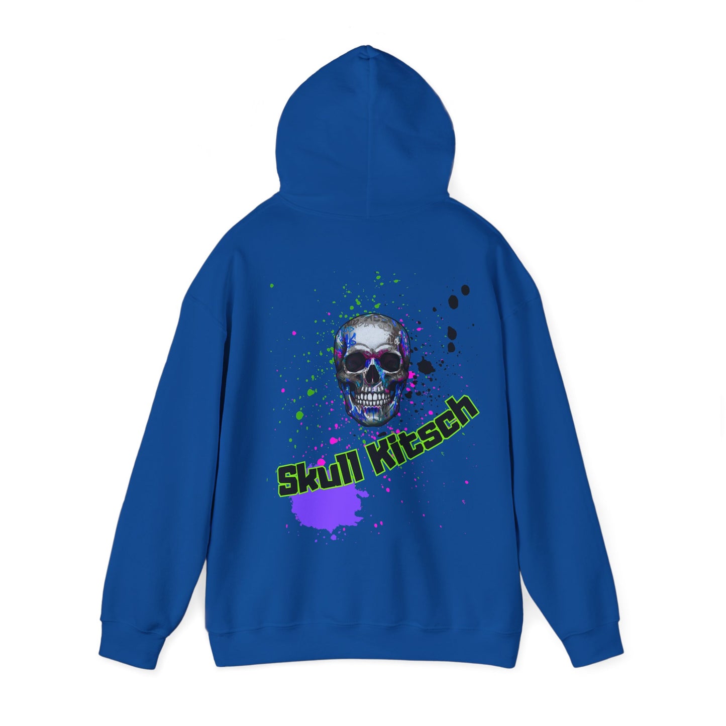 Unisex Skull Kitsch Dark-VibesStreet Hoodie