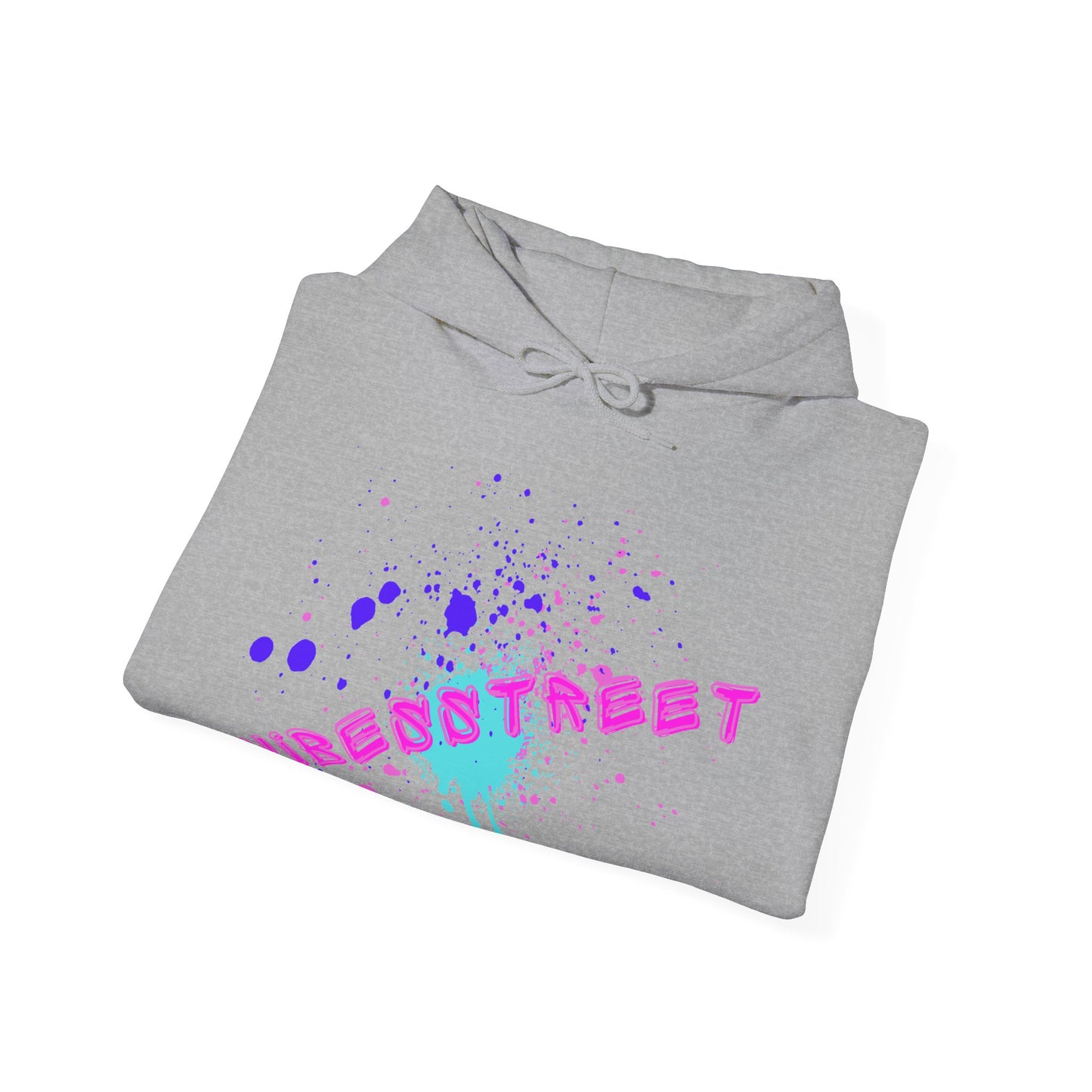 Unisex VibesStreet Spray Hoodie Pink-VibesStreet