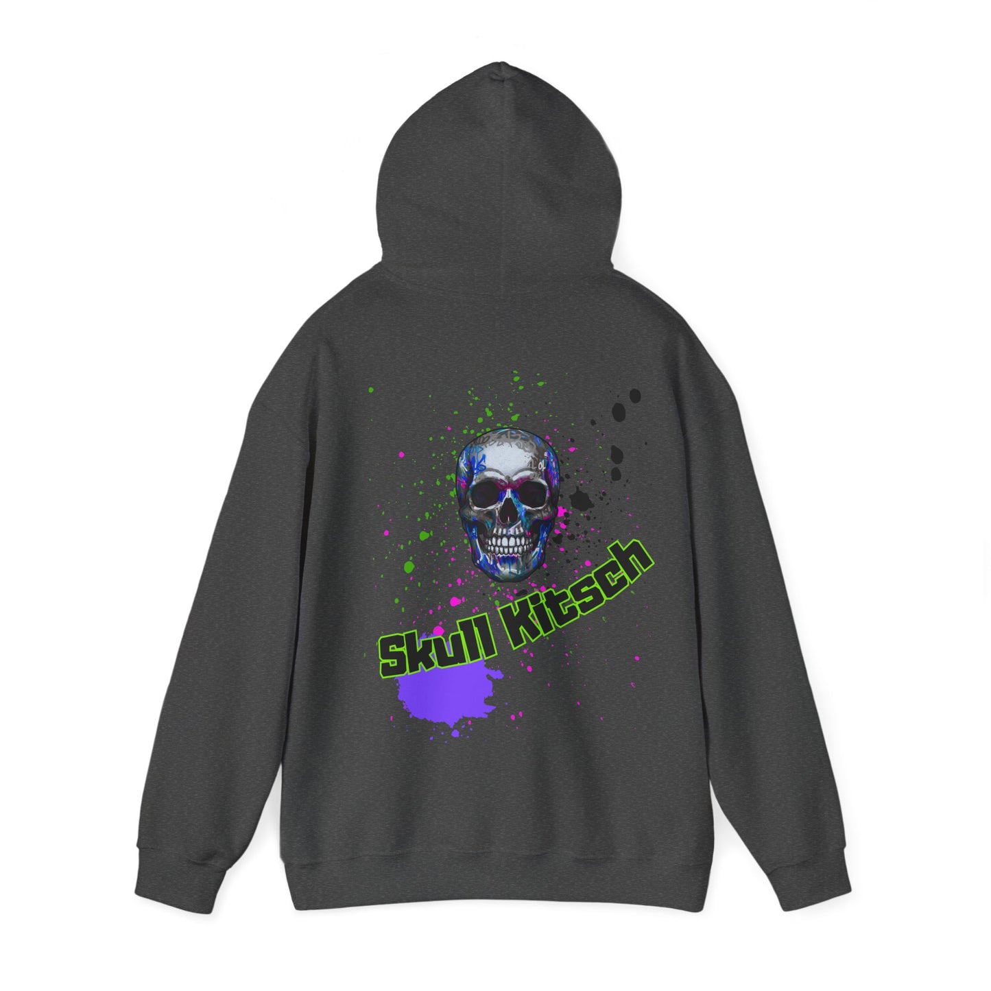 Unisex Skull Kitsch Dark-VibesStreet Hoodie