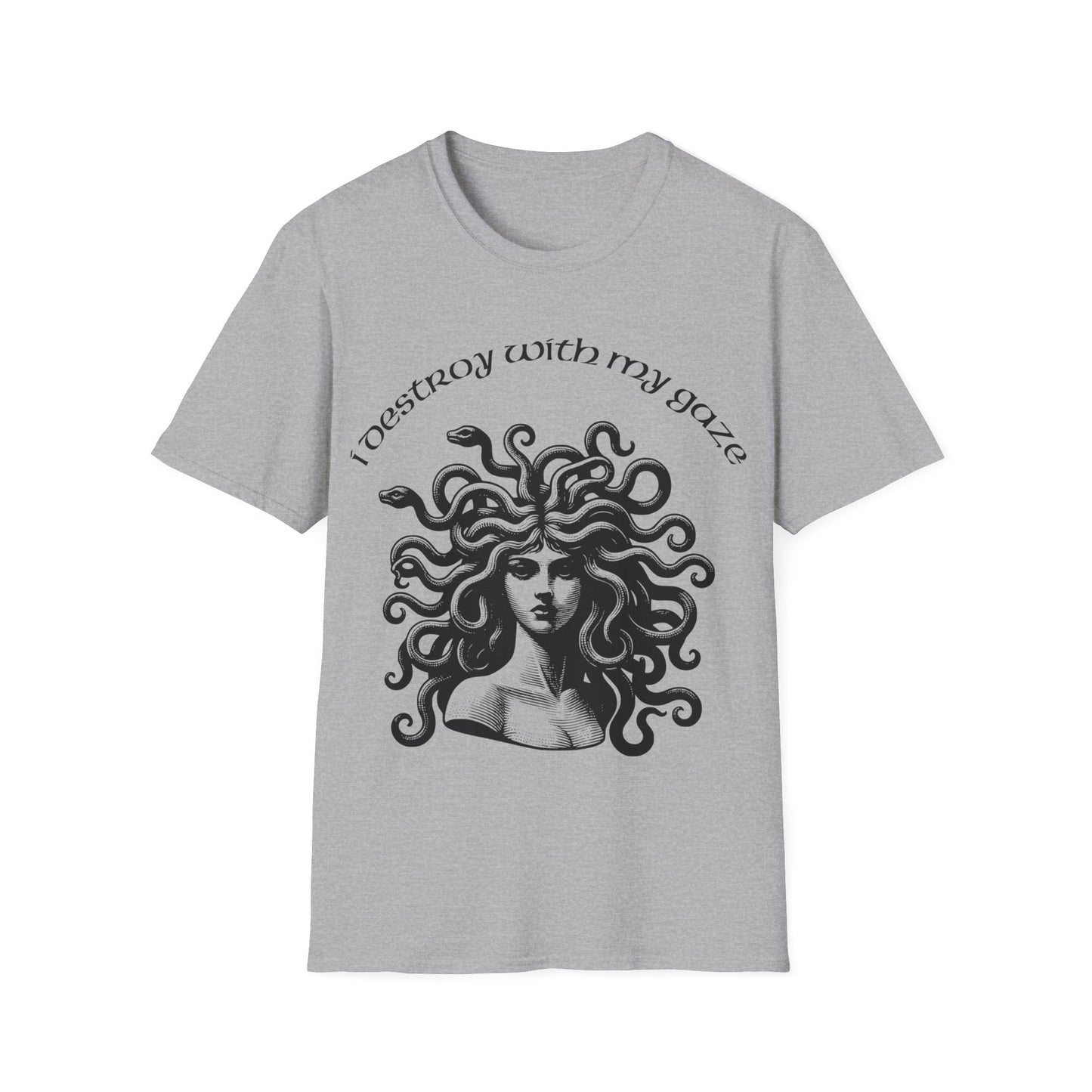 T-Shirt unisexe je détruis avec mon regard!-VibesStreet
