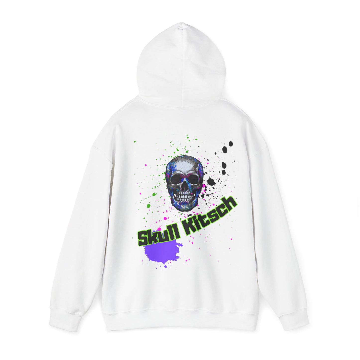 Unisex Skull Kitsch Dark-VibesStreet Hoodie