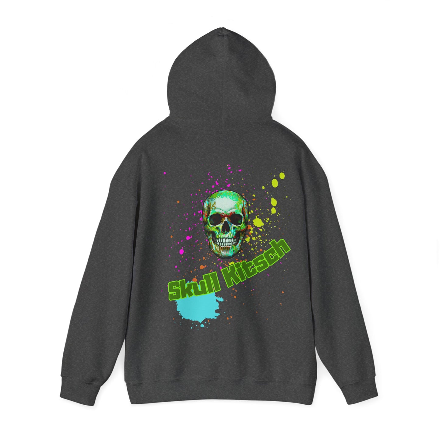 Bluza Unisex Hoodie Skull Kitsch Summer Punk- VibesStreet