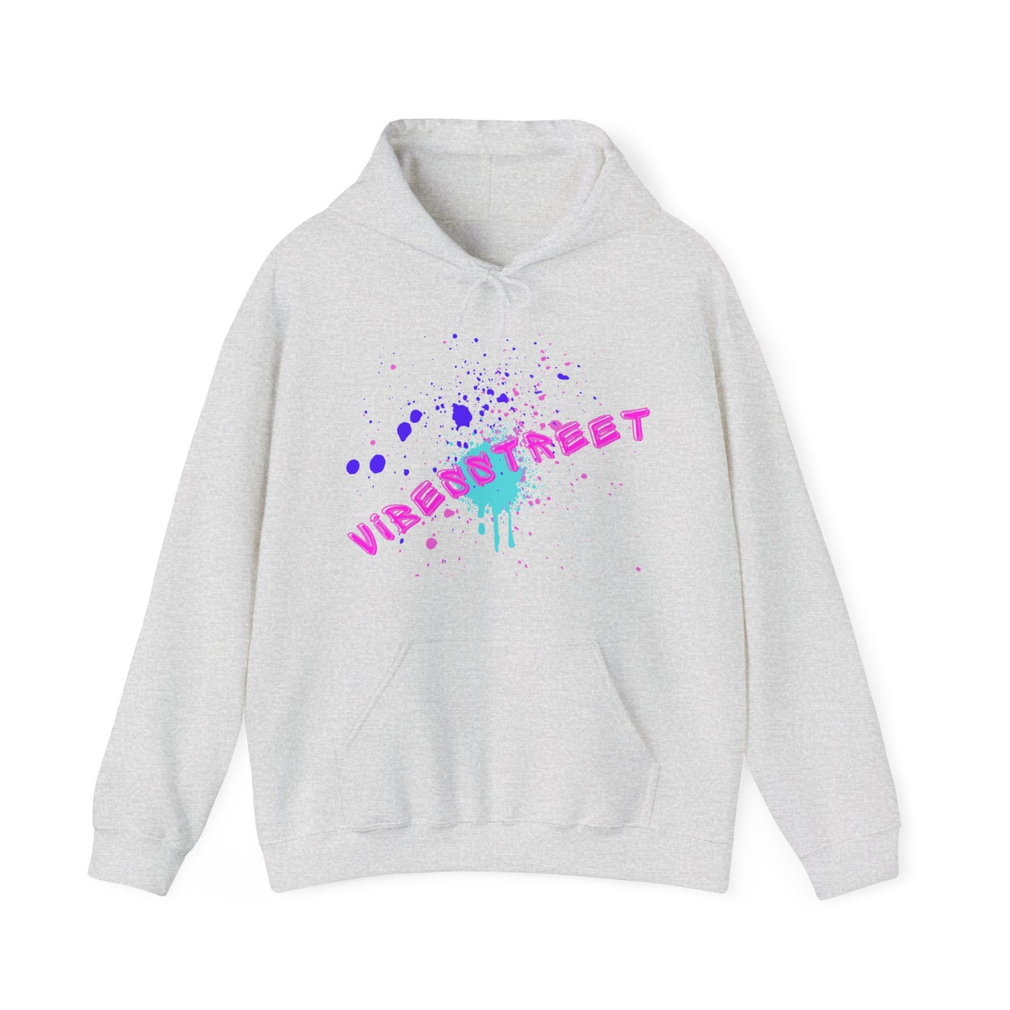 Unisex VibesStreet Spray Hoodie Pink-VibesStreet