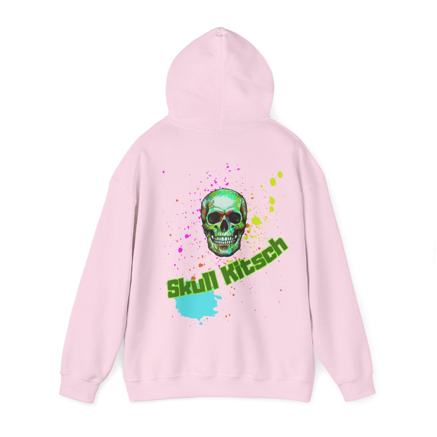 Bluza Unisex Hoodie Skull Kitsch Summer Punk- VibesStreet