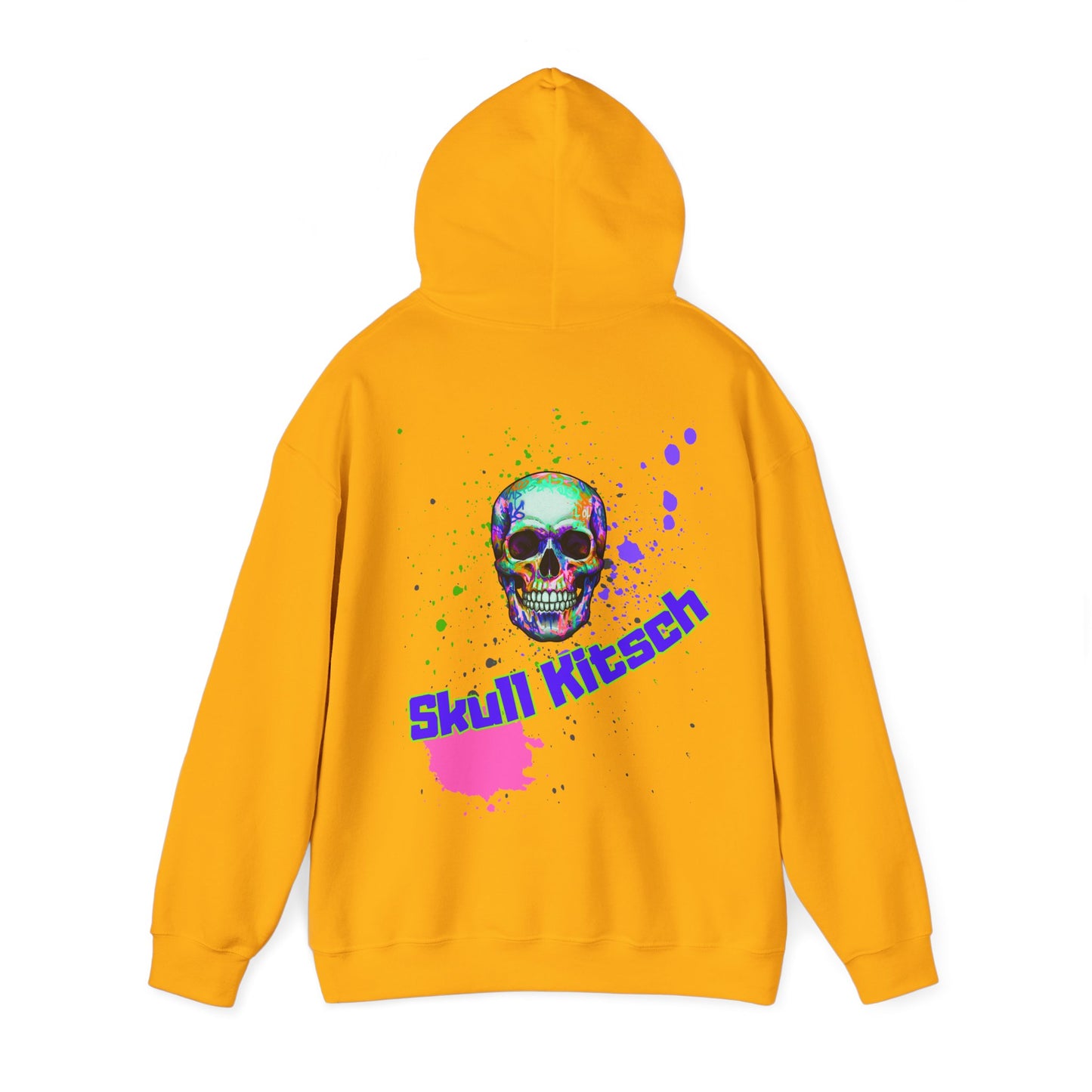 Unisex Skull Kitsch Standard Hoodie - VibesStreet