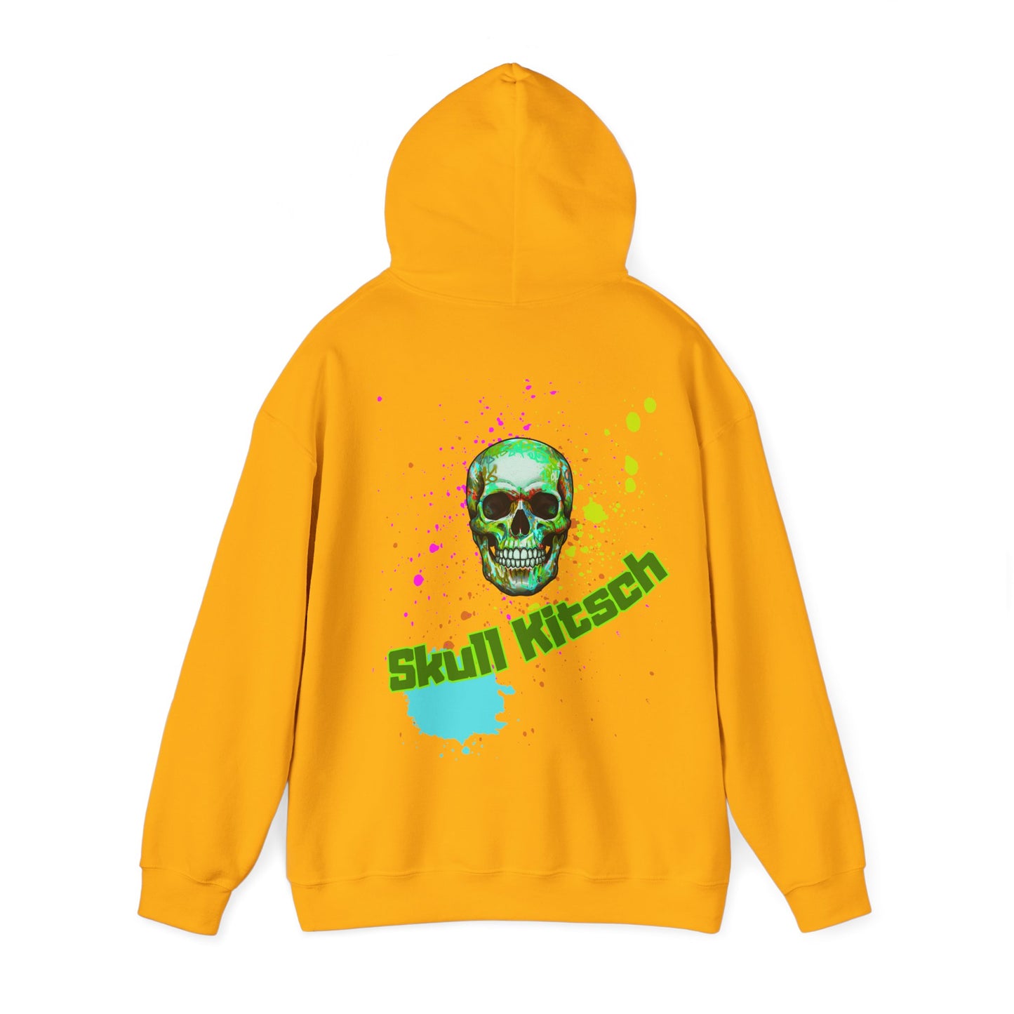 Bluza Unisex Hoodie Skull Kitsch Summer Punk- VibesStreet