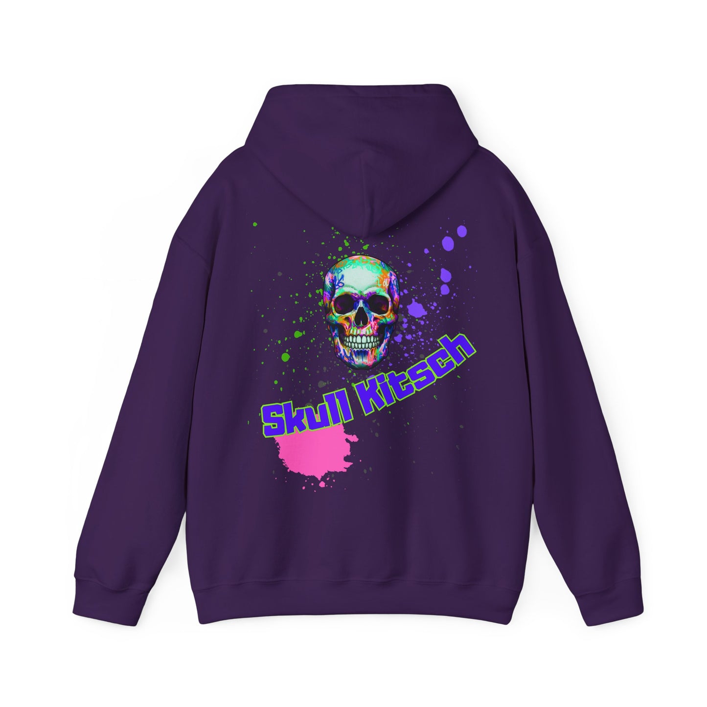 Unisex Skull Kitsch Standard Hoodie - VibesStreet