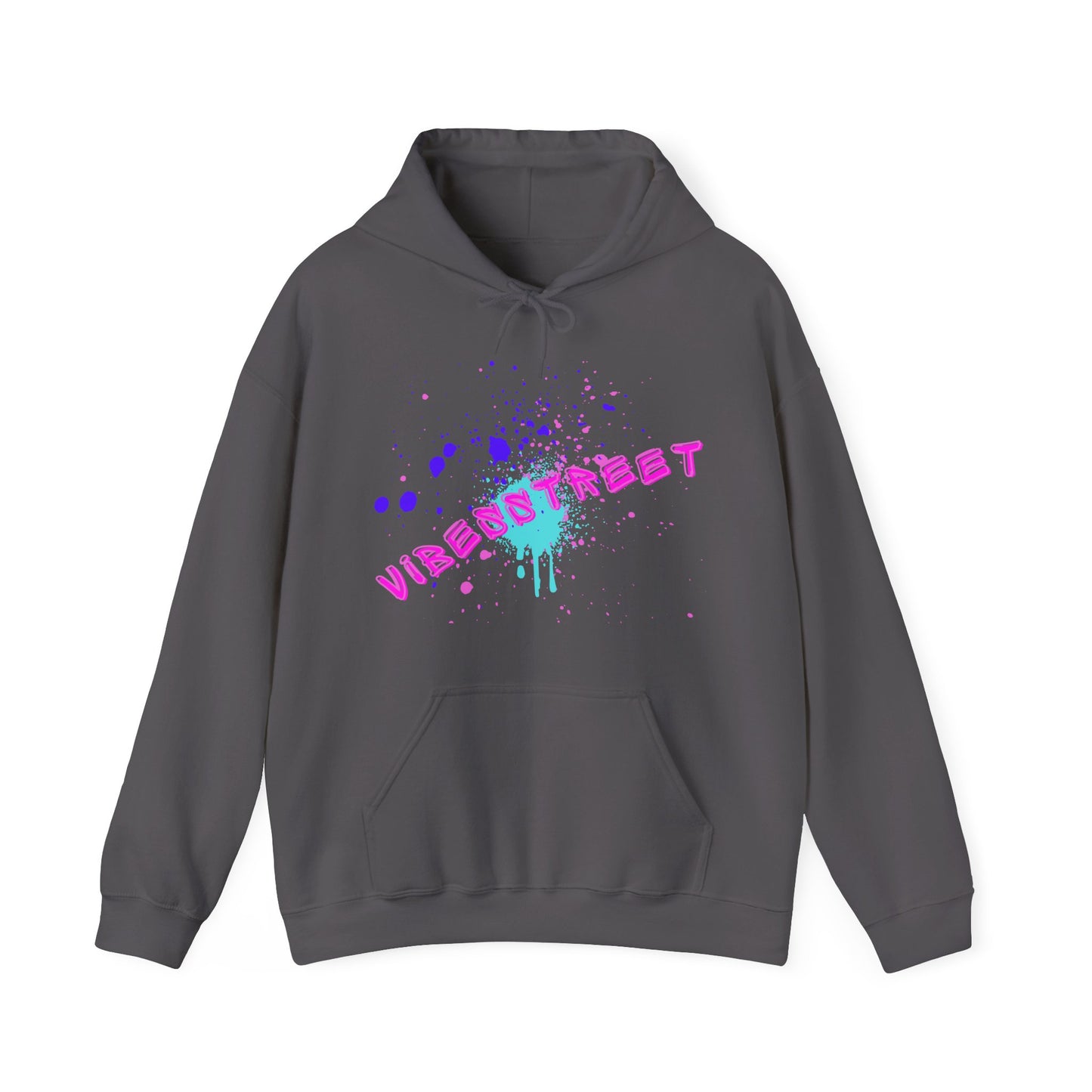 Unisex VibesStreet Spray Hoodie Pink-VibesStreet