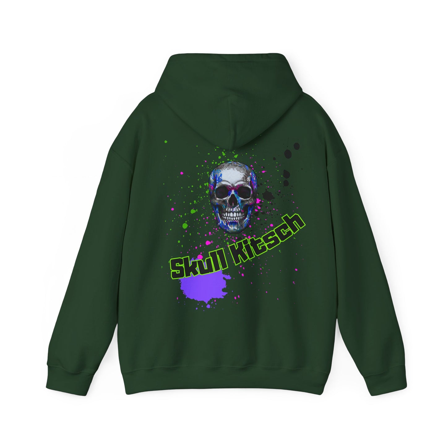 Unisex Skull Kitsch Dark-VibesStreet Hoodie