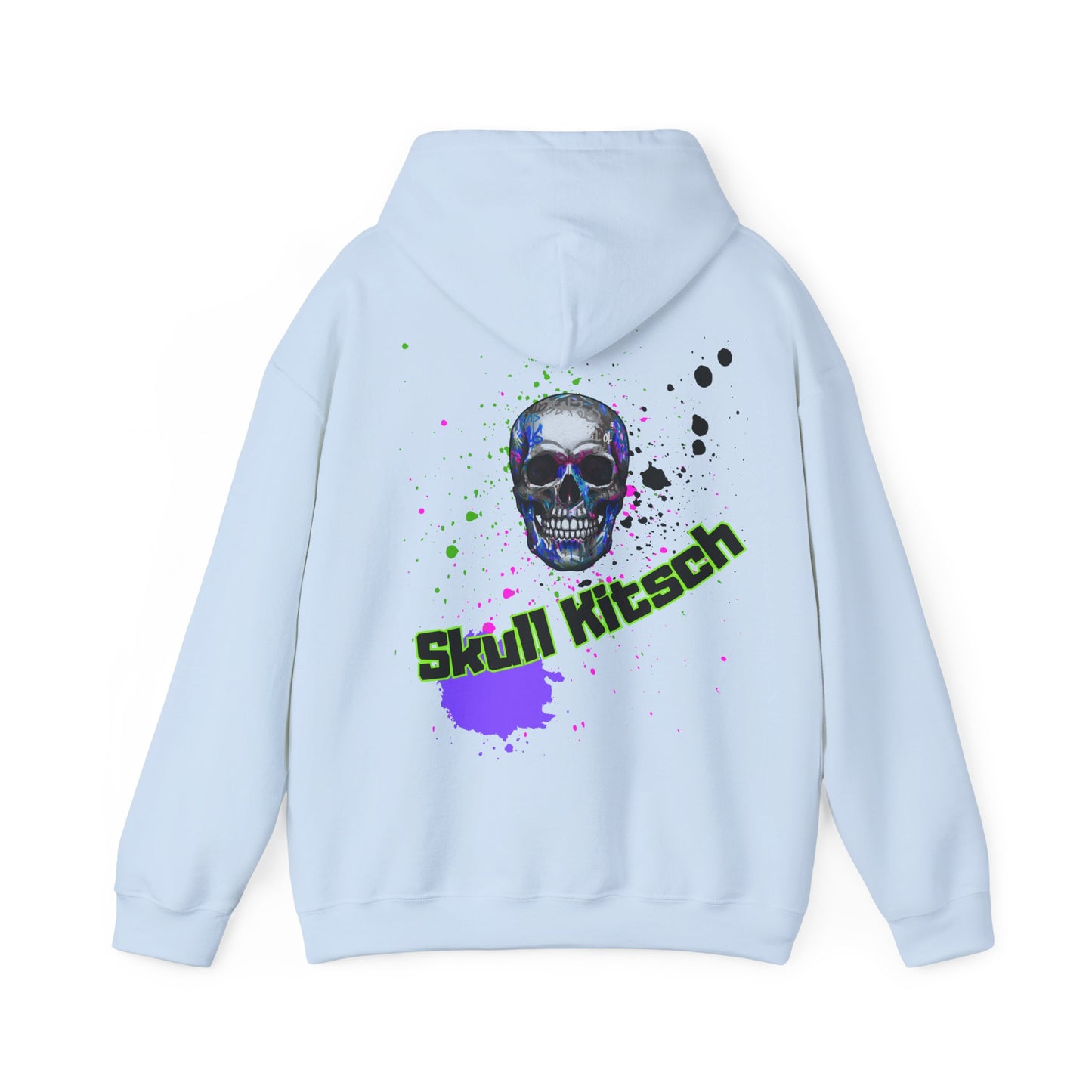 Unisex Skull Kitsch Dark-VibesStreet Hoodie