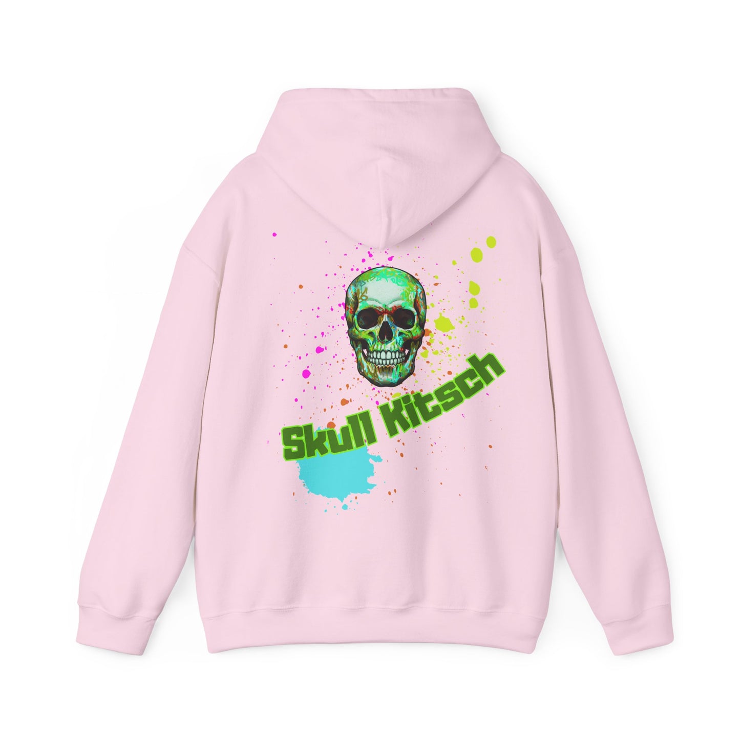 Bluza Unisex Hoodie Skull Kitsch Summer Punk- VibesStreet