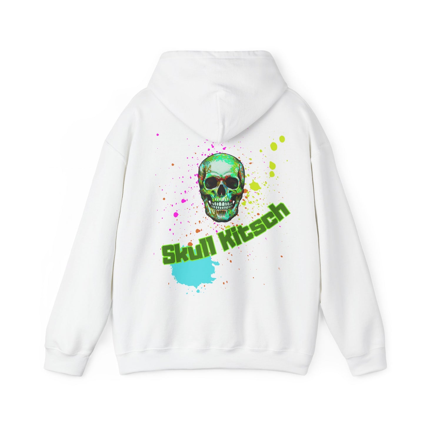 Bluza Unisex Hoodie Skull Kitsch Summer Punk- VibesStreet