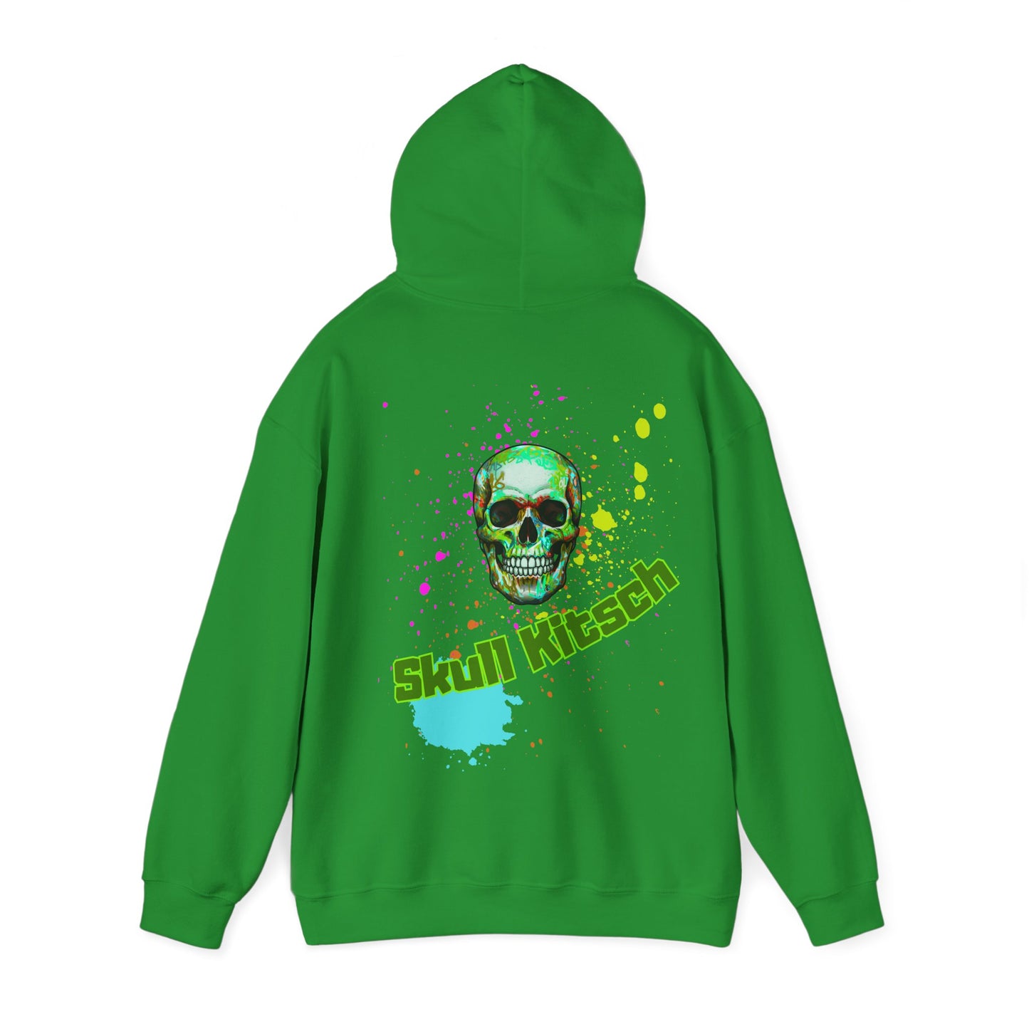 Bluza Unisex Hoodie Skull Kitsch Summer Punk- VibesStreet