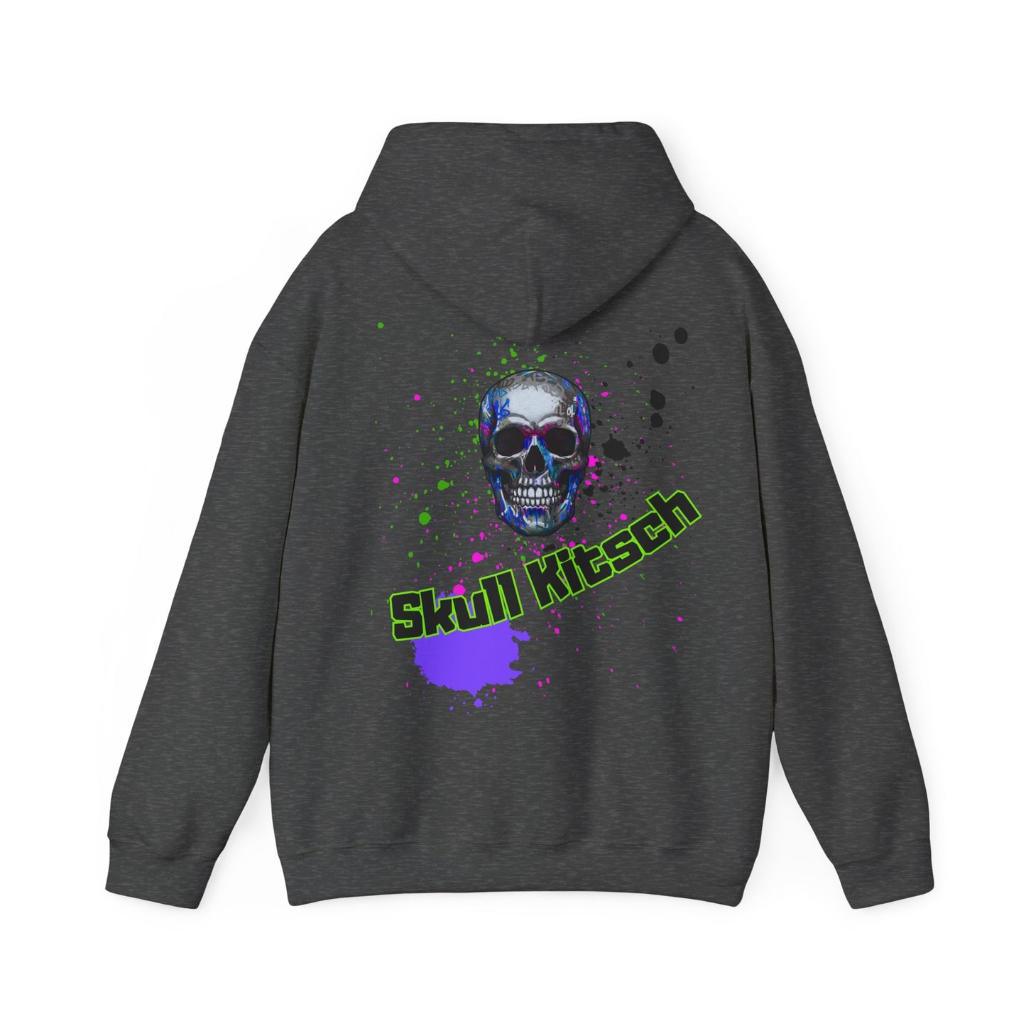 Unisex Skull Kitsch Dark-VibesStreet Hoodie