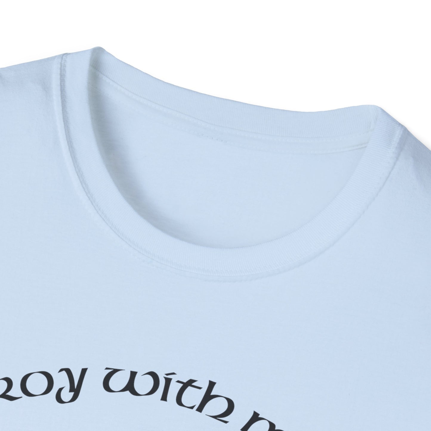 T-Shirt unisexe je détruis avec mon regard!-VibesStreet