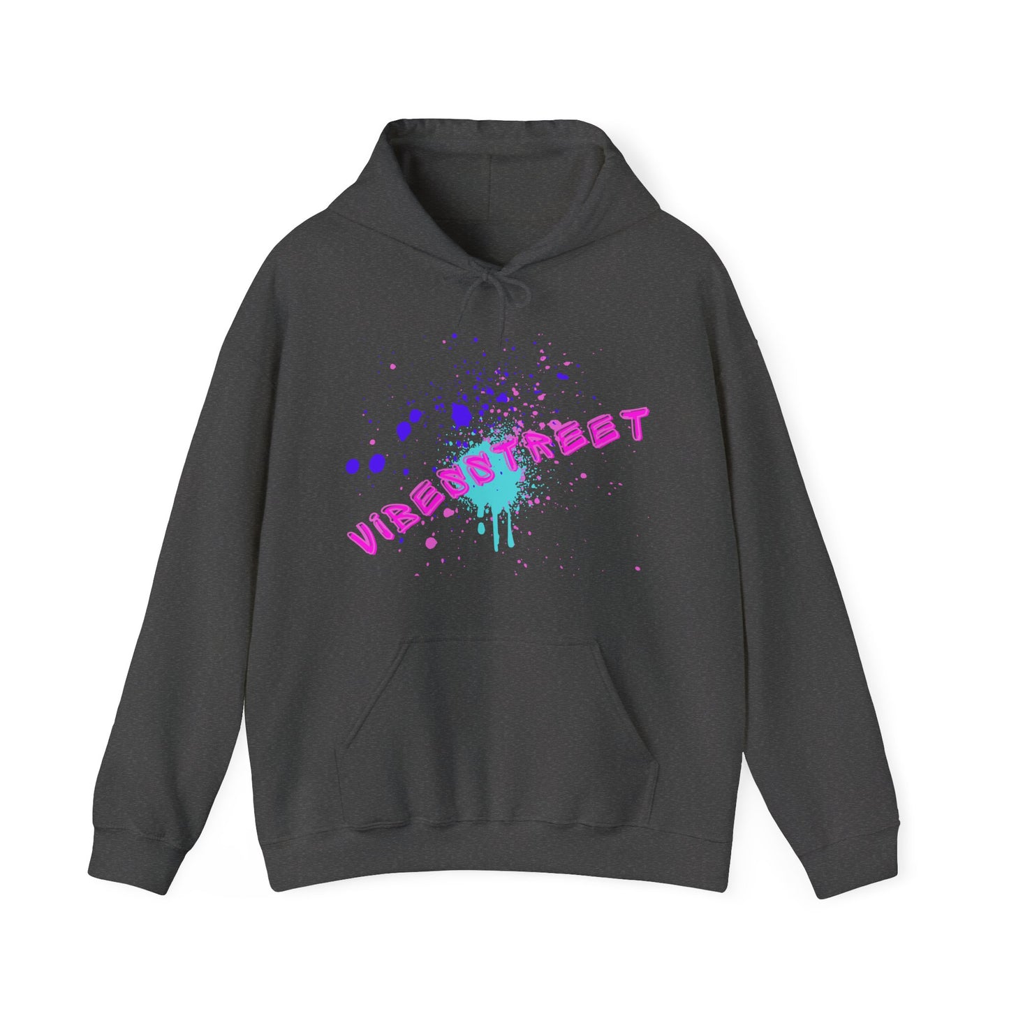 Unisex VibesStreet Spray Hoodie Pink-VibesStreet