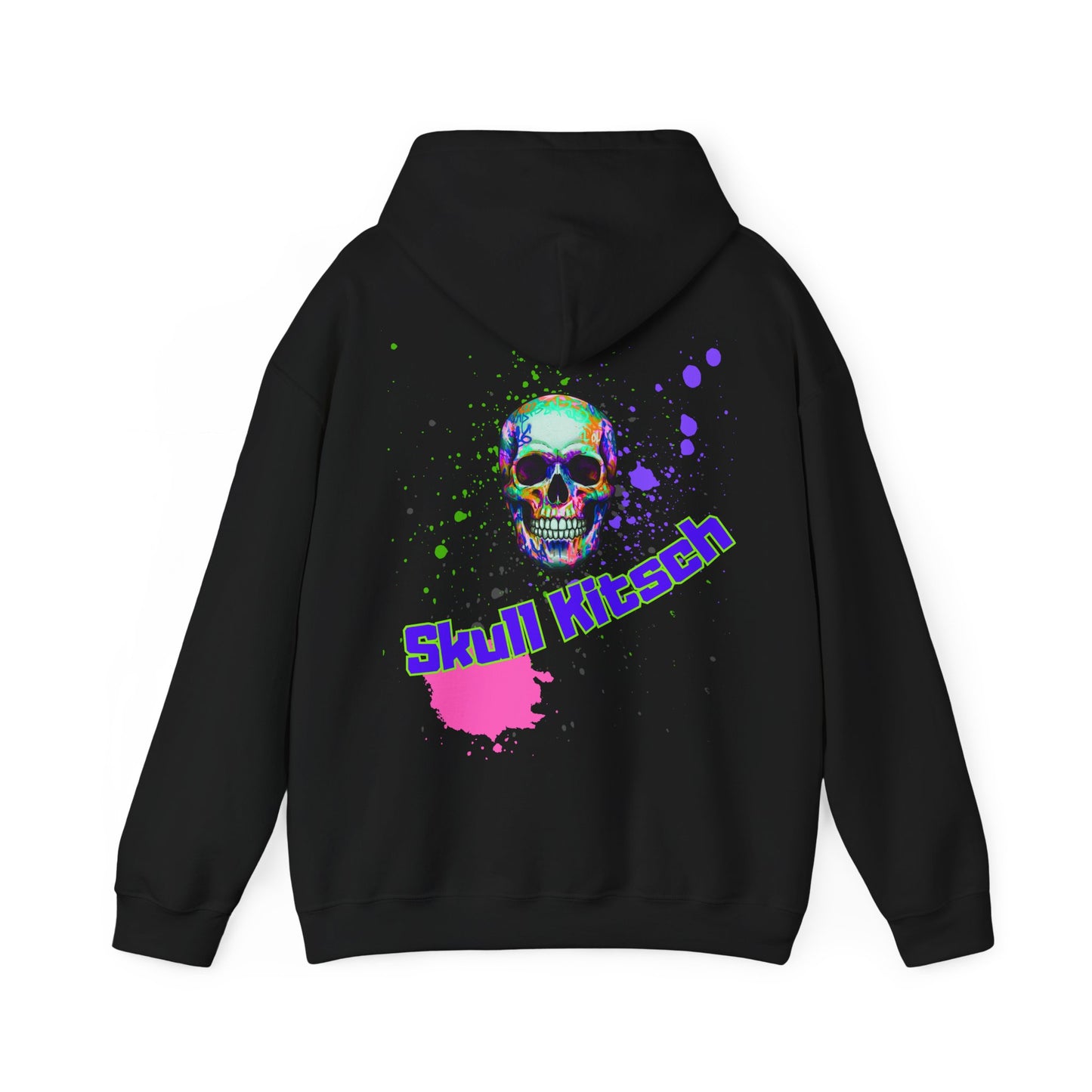 Unisex Skull Kitsch Standard Hoodie - VibesStreet