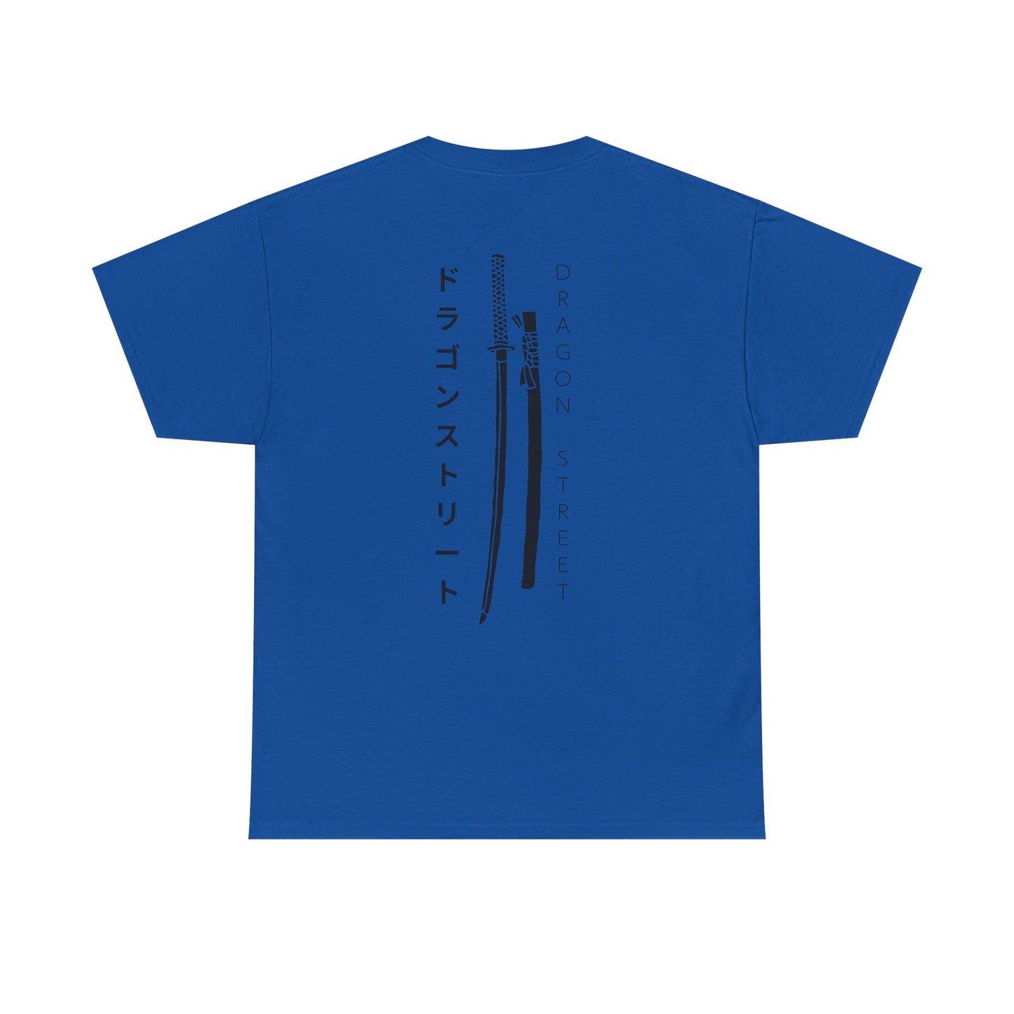 T-shirt Unisex Blue Dragon Design- Dragon Street