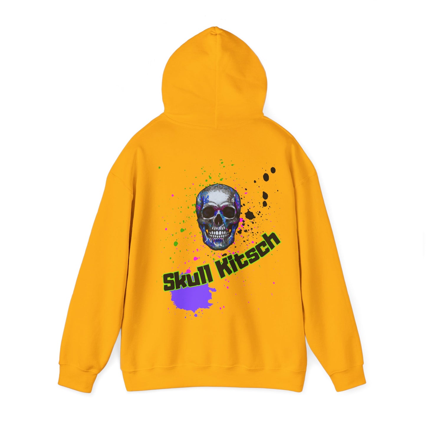 Unisex Skull Kitsch Dark-VibesStreet Hoodie