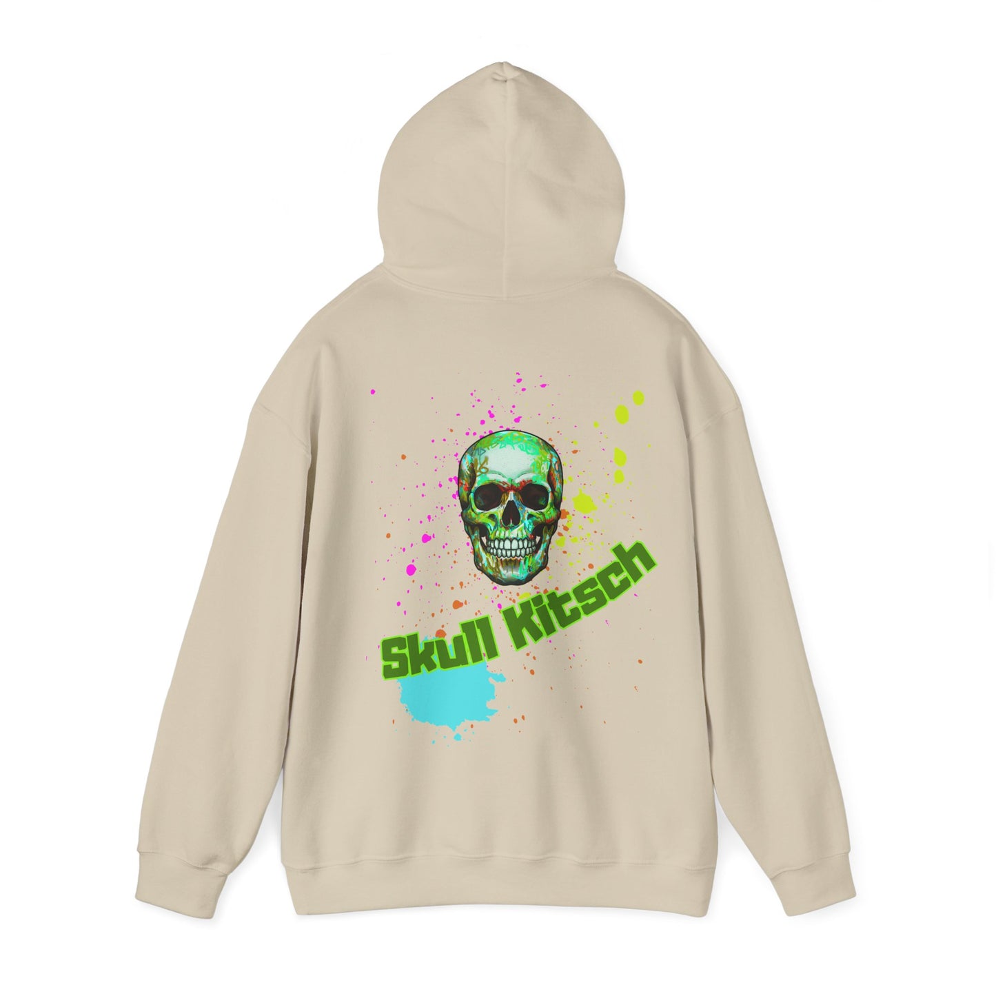 Bluza Unisex Hoodie Skull Kitsch Summer Punk- VibesStreet