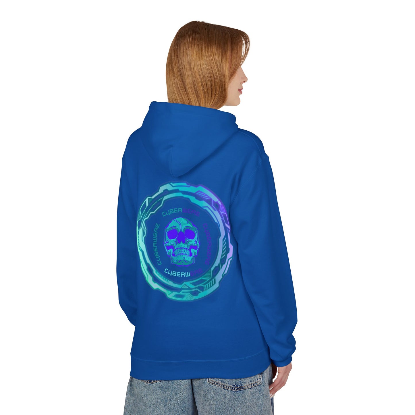 Bluza Unisex Cyberwere Skull- TechSouls