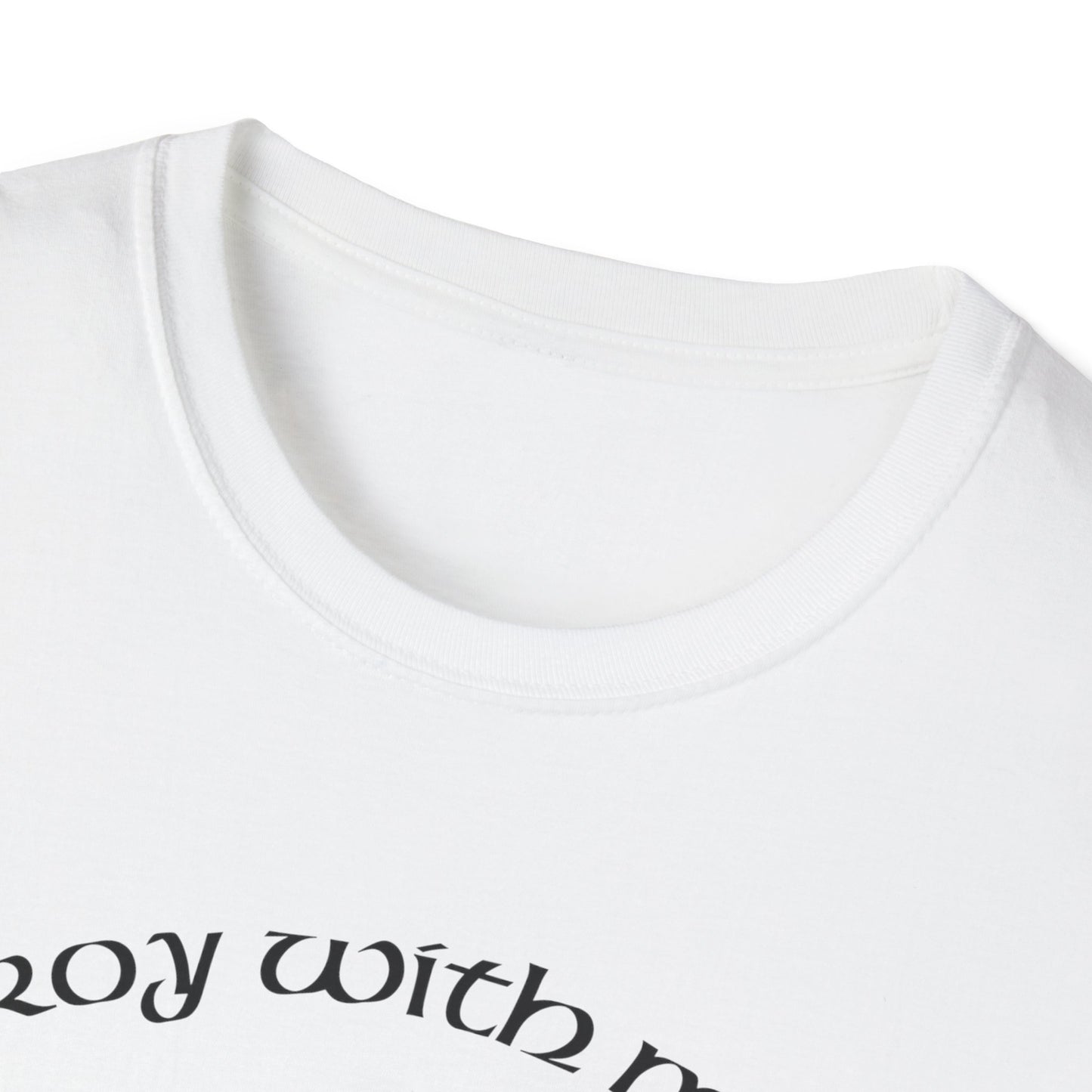 T-Shirt unisexe je détruis avec mon regard!-VibesStreet