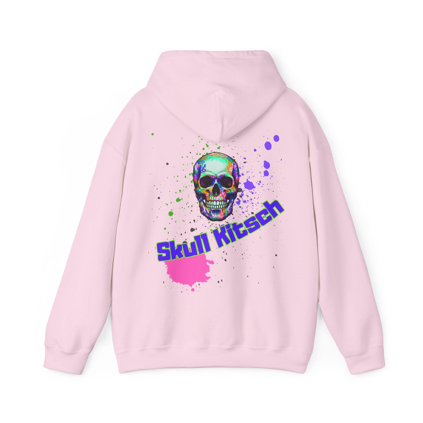 Unisex Skull Kitsch Standard Hoodie - VibesStreet